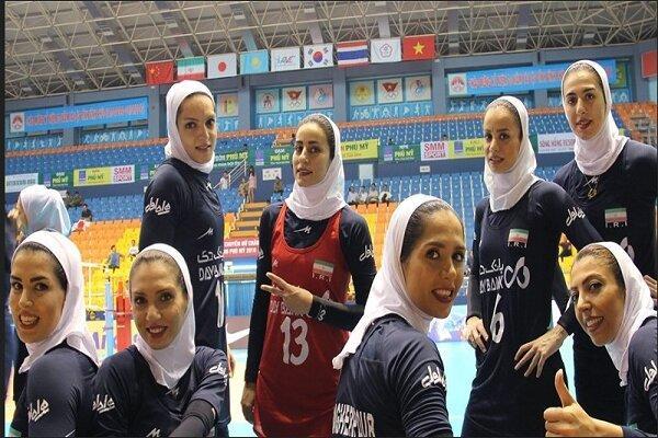 بانوان والیبالیست ایران با شکست اندونزی هفتم شدند
