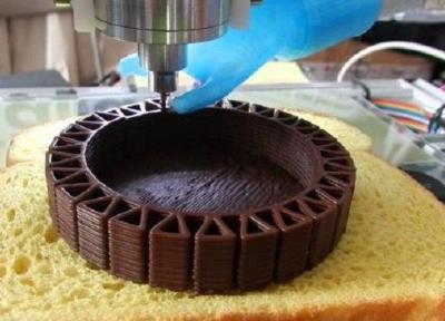 چاپگر سه بعدی برای فراوری شکلات به اشکال مختلف