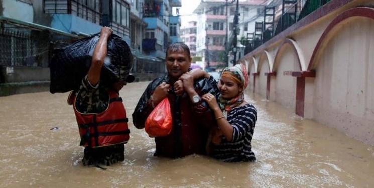 عکس ، سیل و رانش زمین در نپال با 40 کشته و هزاران بی خانمان
