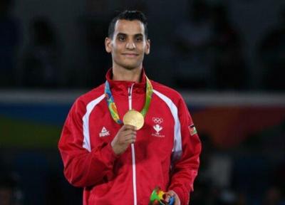 حکم زندان قهرمان اردنی المپیک تعلیق شد