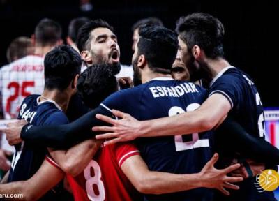 صعود مجدد والیبال ایران در رده بندی لیگ ملت ها