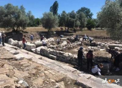 کشف جاده مقدس یونان باستان در ترکیه