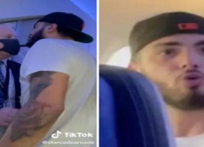 درگیری مسافران به خاطر نپوشیدن ماسک در هواپیما