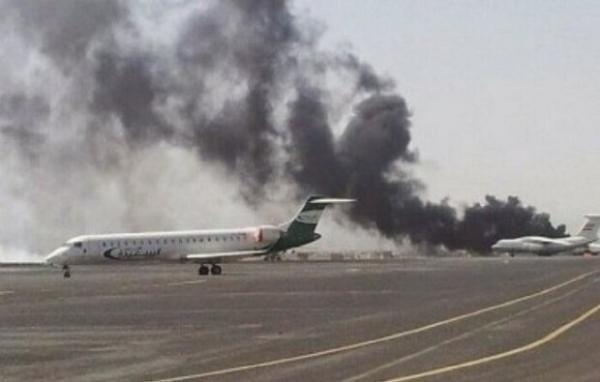 تعطیلی فرودگاه صنعاء بدنبال حملات ائتلاف سعودی
